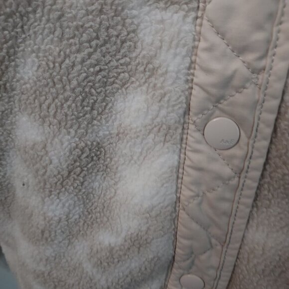 Abercrombie & Fitch Quilted Camo Print Fleece Jacket Size Small - Picture 10 of 12